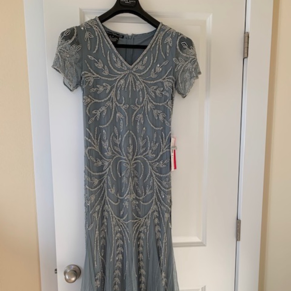 Pissaro Nights beaded evening gown, size 6